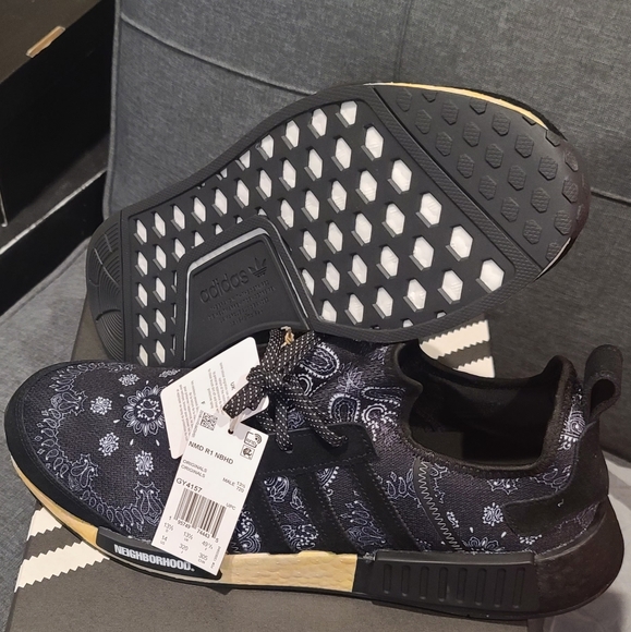 adidas gazelle silver green womens ADIDAS NMD R1 NBHD "Neighborhood